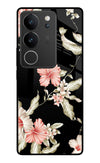 Flowers Vivo V29/V29 Pro Glass Case