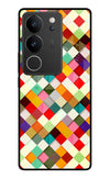 Geometric Abstract Colorful Vivo V29/V29 Pro Glass Case