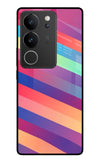 Stripes color Vivo V29/V29 Pro Glass Case