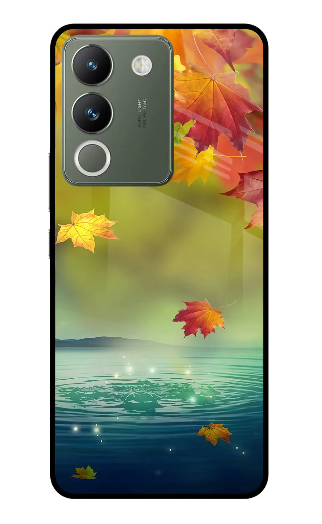 Flowers Vivo Y200 5G Back cover