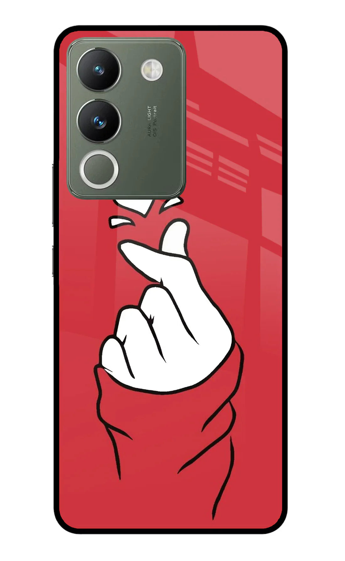 Korean Love Sign Vivo Y200 5G Back cover