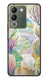 Nature Painting Vivo Y200 5G Glass Case