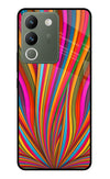 Trippy Wavy Vivo Y200 5G Glass Case