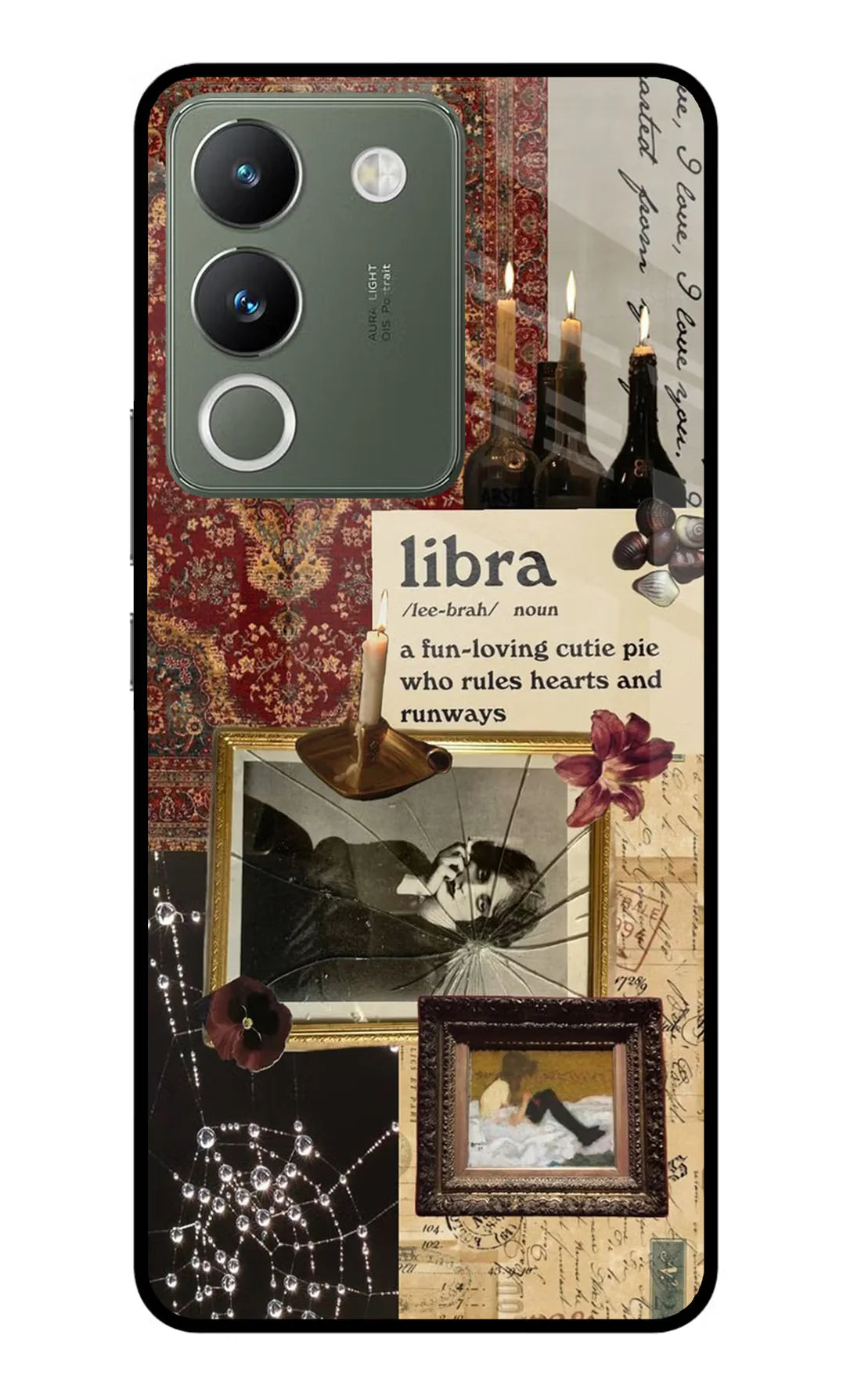 Libra Zodiac Vivo Y200 5G Back cover