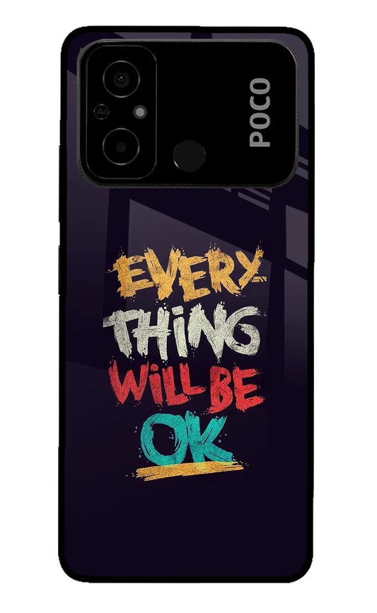 Everything Will Be Ok Poco C55 Back cover