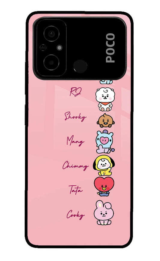 BTS names Poco C55 Back cover