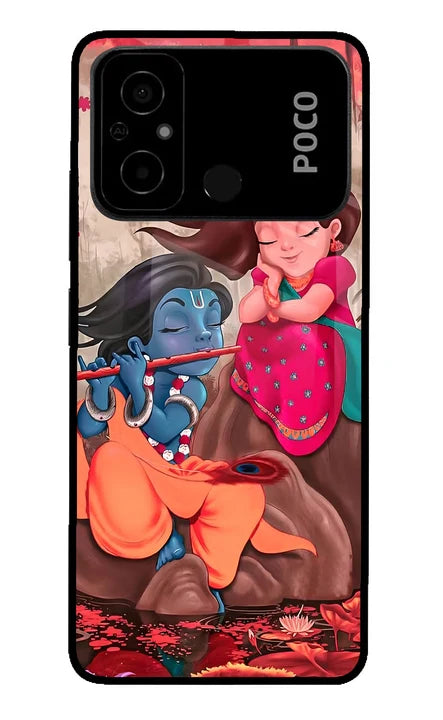 Radhe Krishna Poco C55 Back Cover