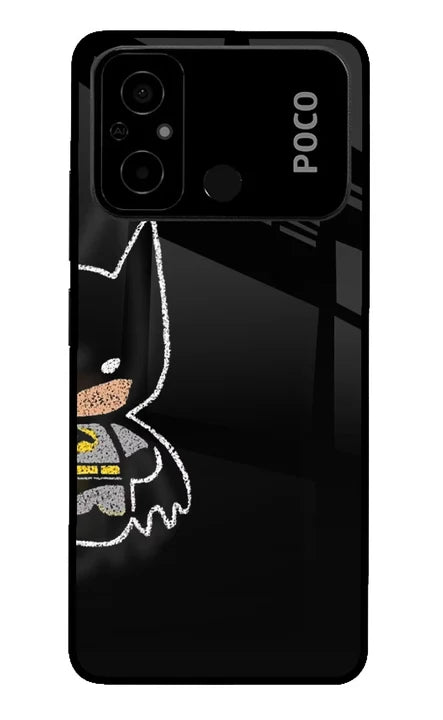 Bat Kitty Poco C55 Back Cover
