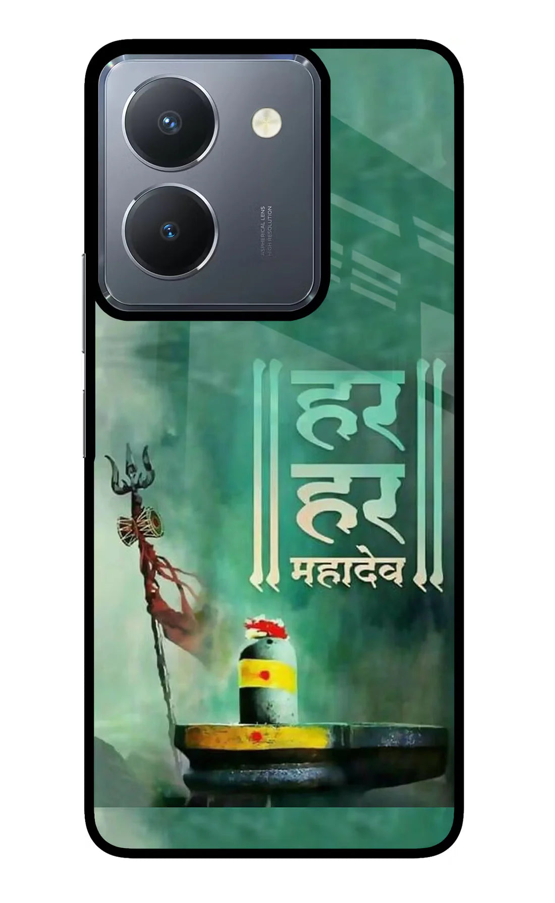 Har Har Mahadev Shivling Vivo Y36 Back cover