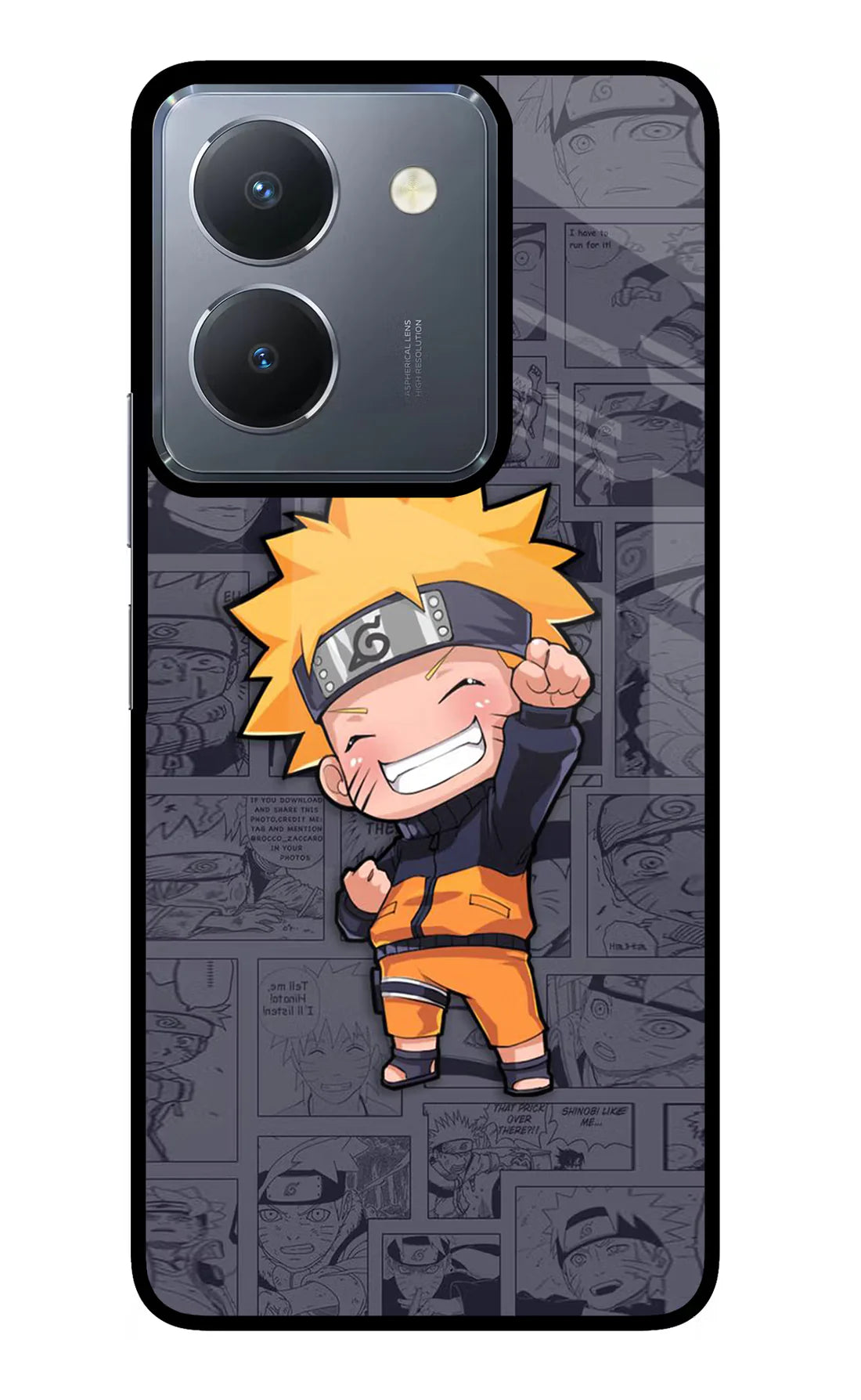 Chota Naruto Vivo Y36 Back cover