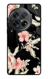 Flowers Oneplus 12 Glass Case