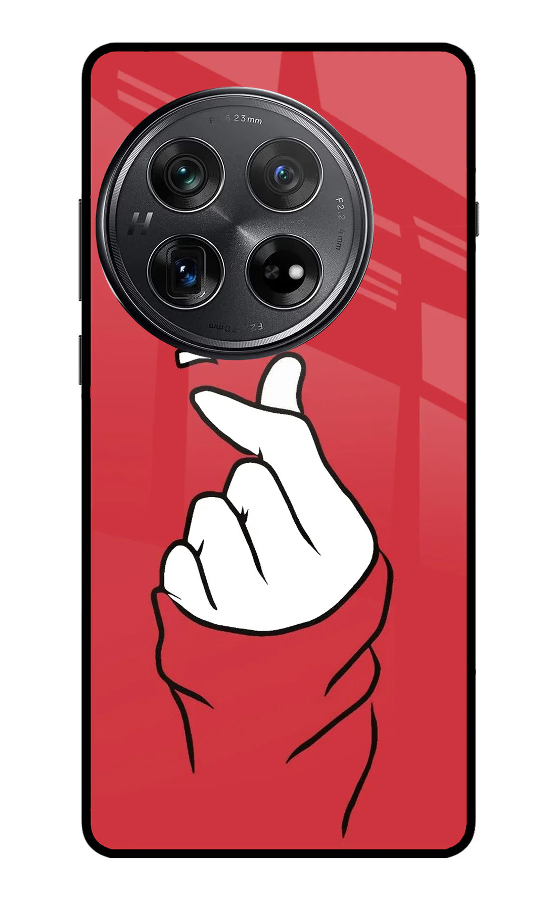 Korean Love Sign Oneplus 12 Back cover