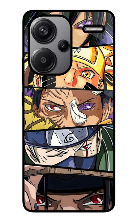 Naruto Character Redmi Note 13 Pro+ 5G Back Cover