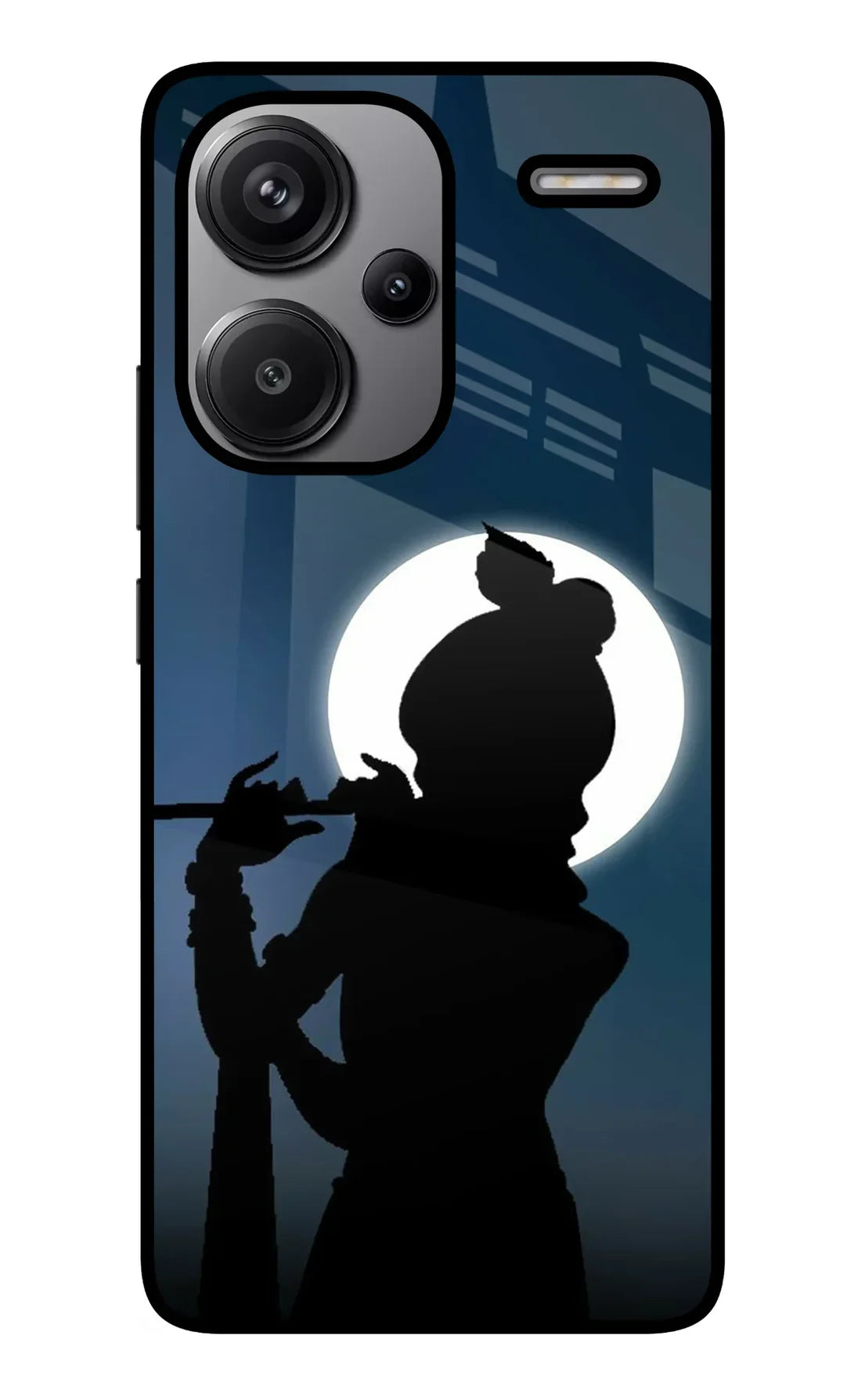 Shri Krishna Silhouette Redmi Note 13 Pro+ 5G Back cover