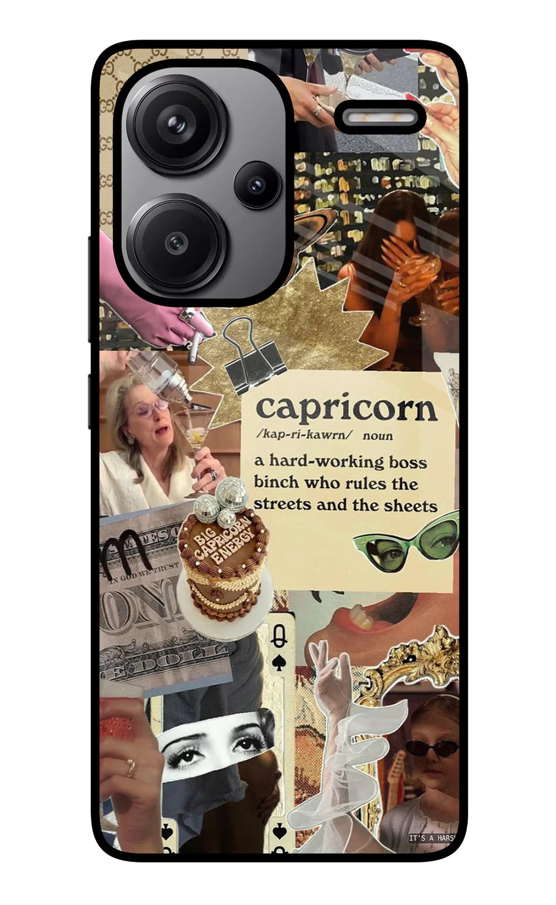 Capricorn Zodiac Redmi Note 13 Pro+ 5G Back cover