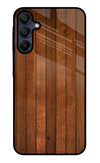 Wooden Artwork Bands Samsung A15 5G Glass Case