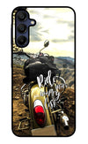 Ride More Worry Less Samsung A15 5G Glass Case