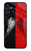 Wings Samsung A15 5G Glass Case