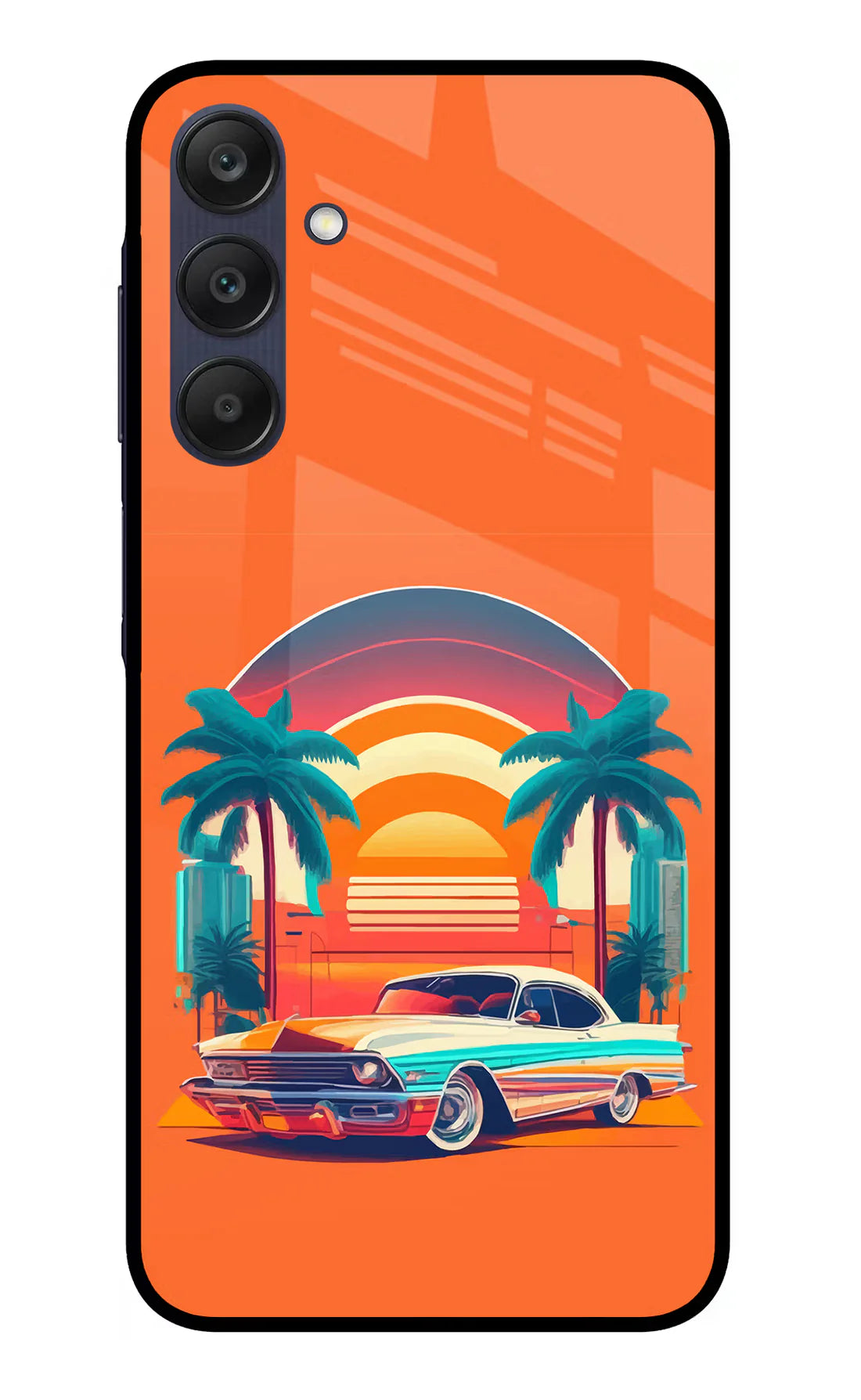 Palm Drive 80s Samsung A25 5G Back cover