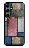 Multicolor Jeans Samsung S24 Glass Case