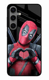 Deadpool Samsung S24 Glass Case