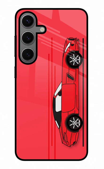 Red Velocity Samsung S24 Back Cover