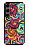 Spiral Pattern Samsung S24 Glass Case