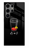 Coffee Samsung S24 Ultra Glass Case