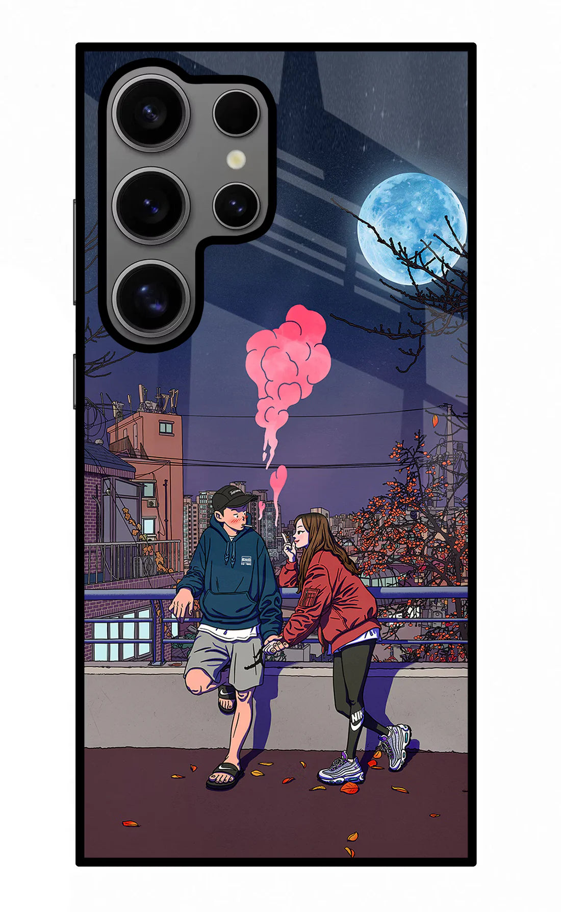Chilling Couple Samsung S24 Ultra Back cover
