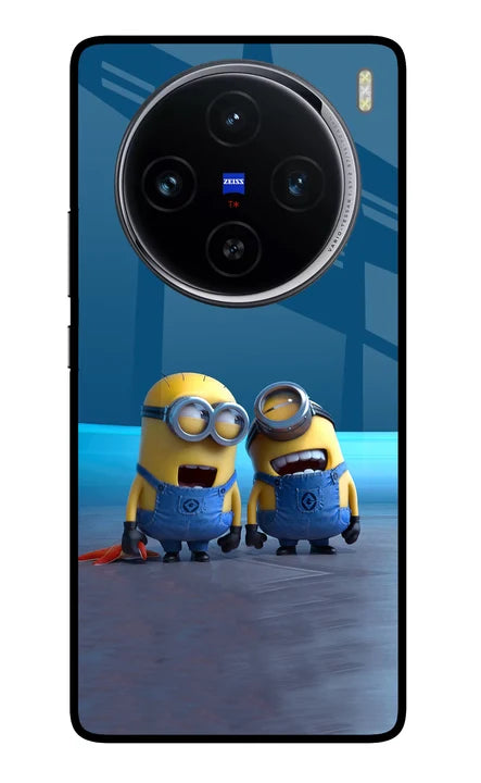 Minion Laughing Vivo X100 Back Cover