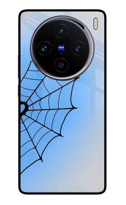 Blue Web Vivo X100 Back Cover