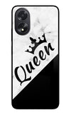 Queen Oppo A18/Oppo A38 Glass Case