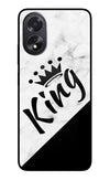 King Oppo A18/Oppo A38 Glass Case