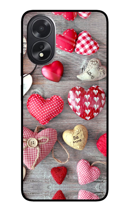 Love Wallpaper Oppo A18/Oppo A38 Back cover
