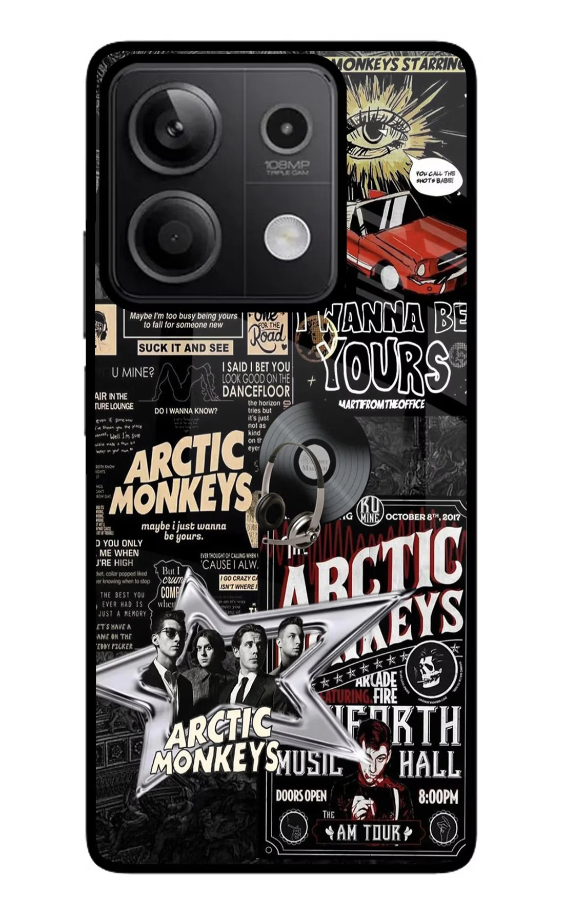 Arctic Monkeys Redmi Note 13 5G Back cover