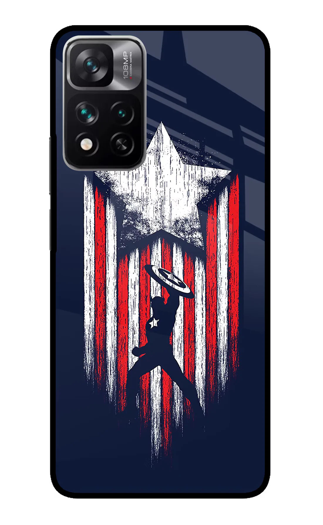 Captain America Marvel Art Redmi Note 13 Pro 5G Back cover