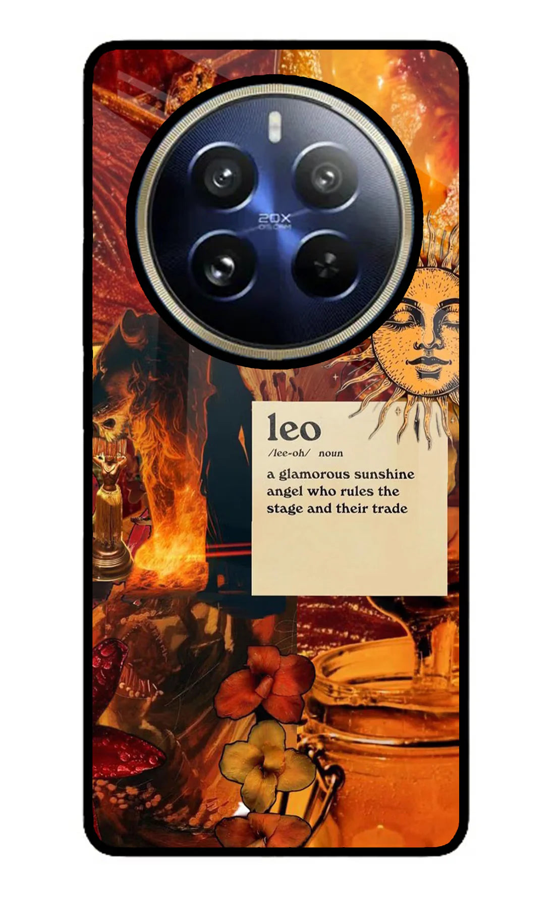 Leo Zodiac Realme Pro/12 Pro Plus Back cover