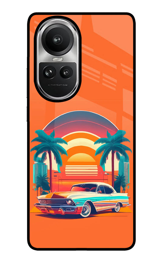 Palm Drive 80s Oppo Reno10 5G/10 Pro 5G Back cover