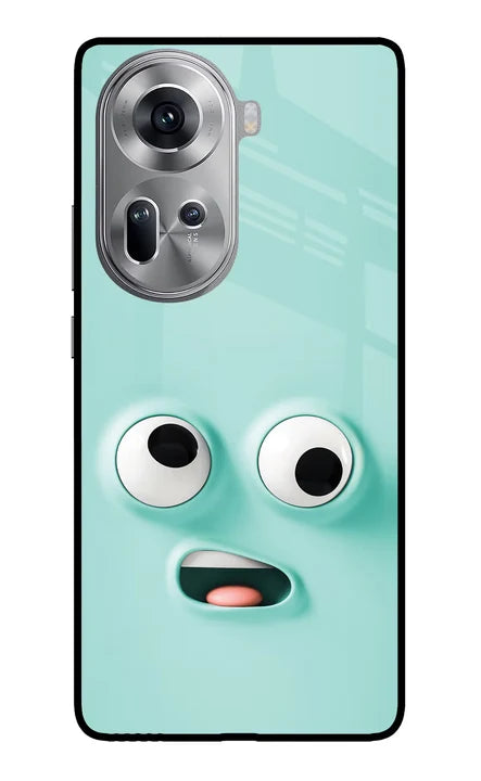 Funny Cartoon Oppo Reno11 Back Cover