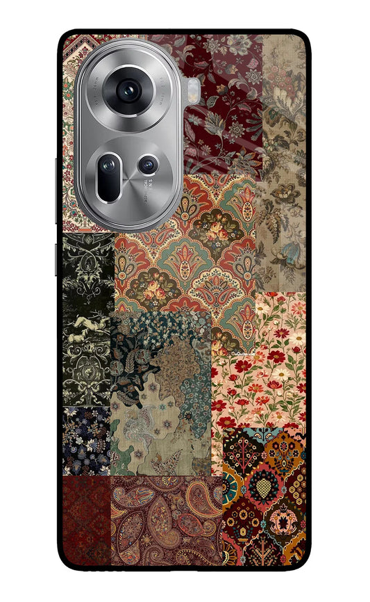 Desi Print Oppo Reno 11 Back cover