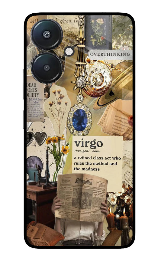 Virgo Zodiac Redmi 13C 5G Back cover