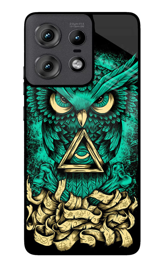 Green Owl Moto Edge 50 Pro 5G Back cover