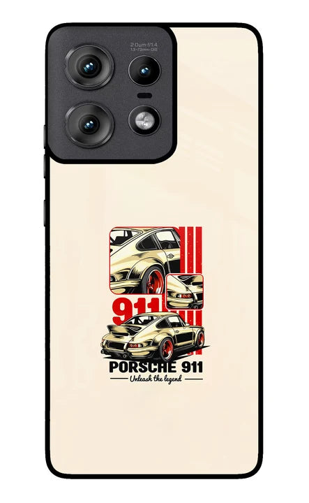 Classic Porsche 911 Moto Edge 50 Pro 5G Back Cover