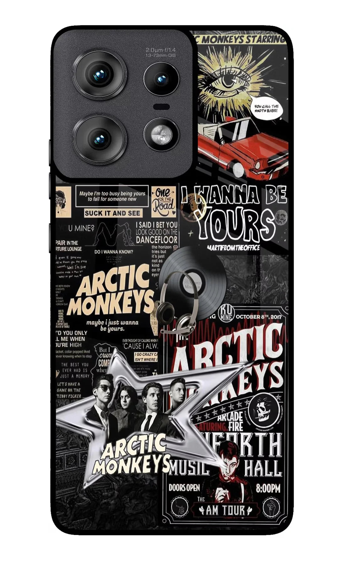Arctic Monkeys Moto Edge 50 Pro 5G Back cover
