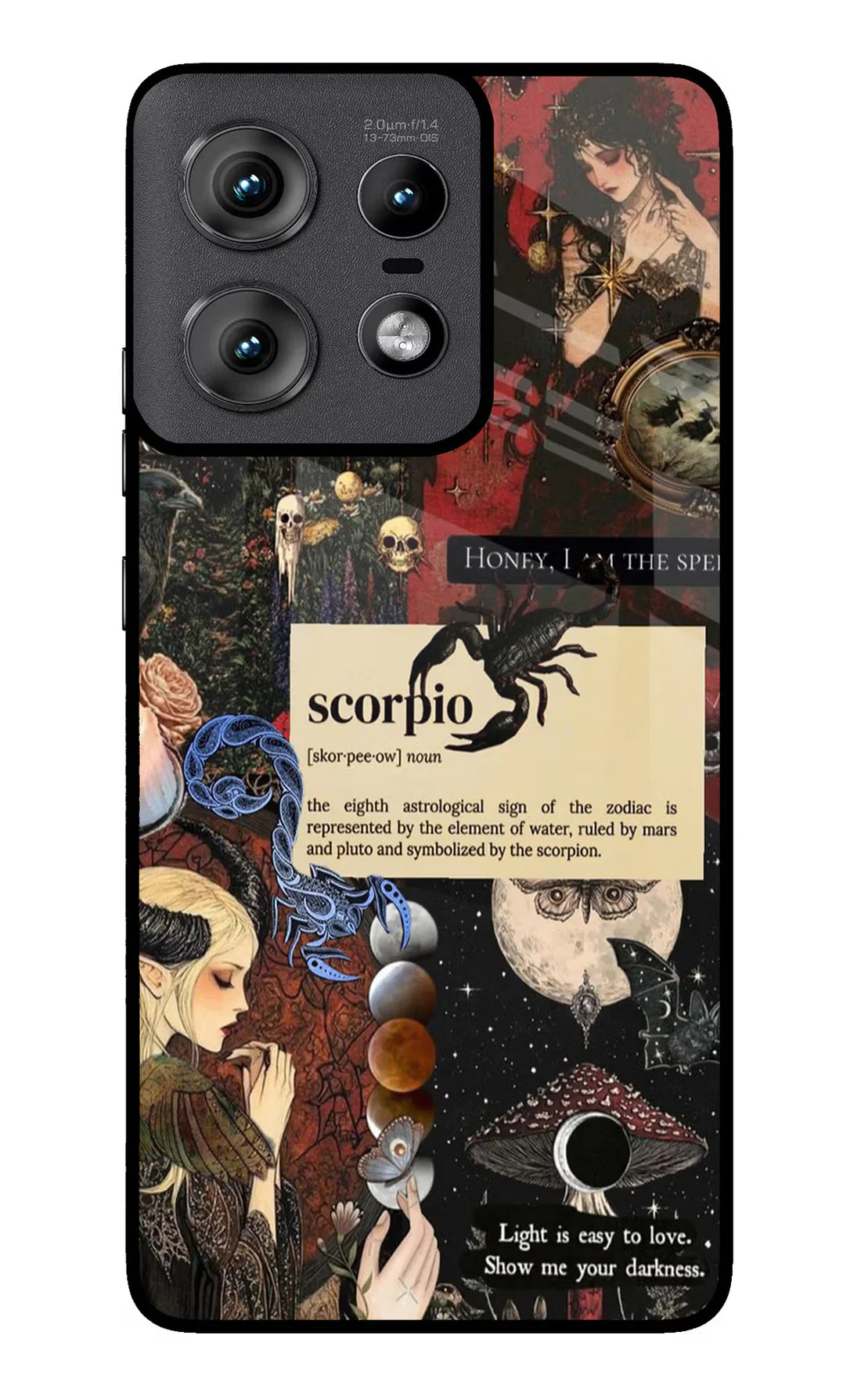 Scorpio Zodiac Moto Edge 50 Pro 5G Back cover