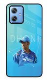 Dhoni Artwork Moto G64 5G Glass Case