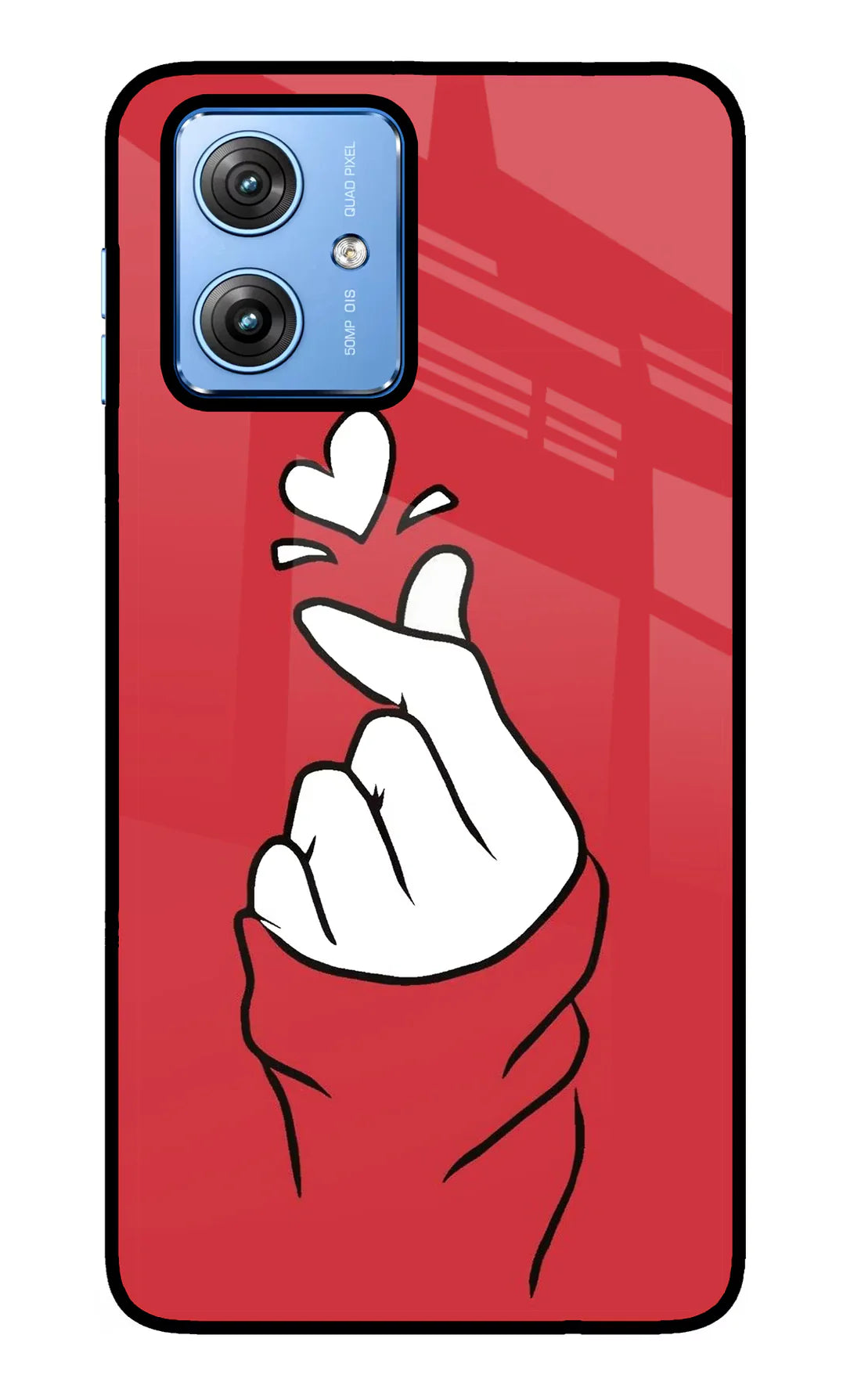 Korean Love Sign Moto G64 5G Back cover
