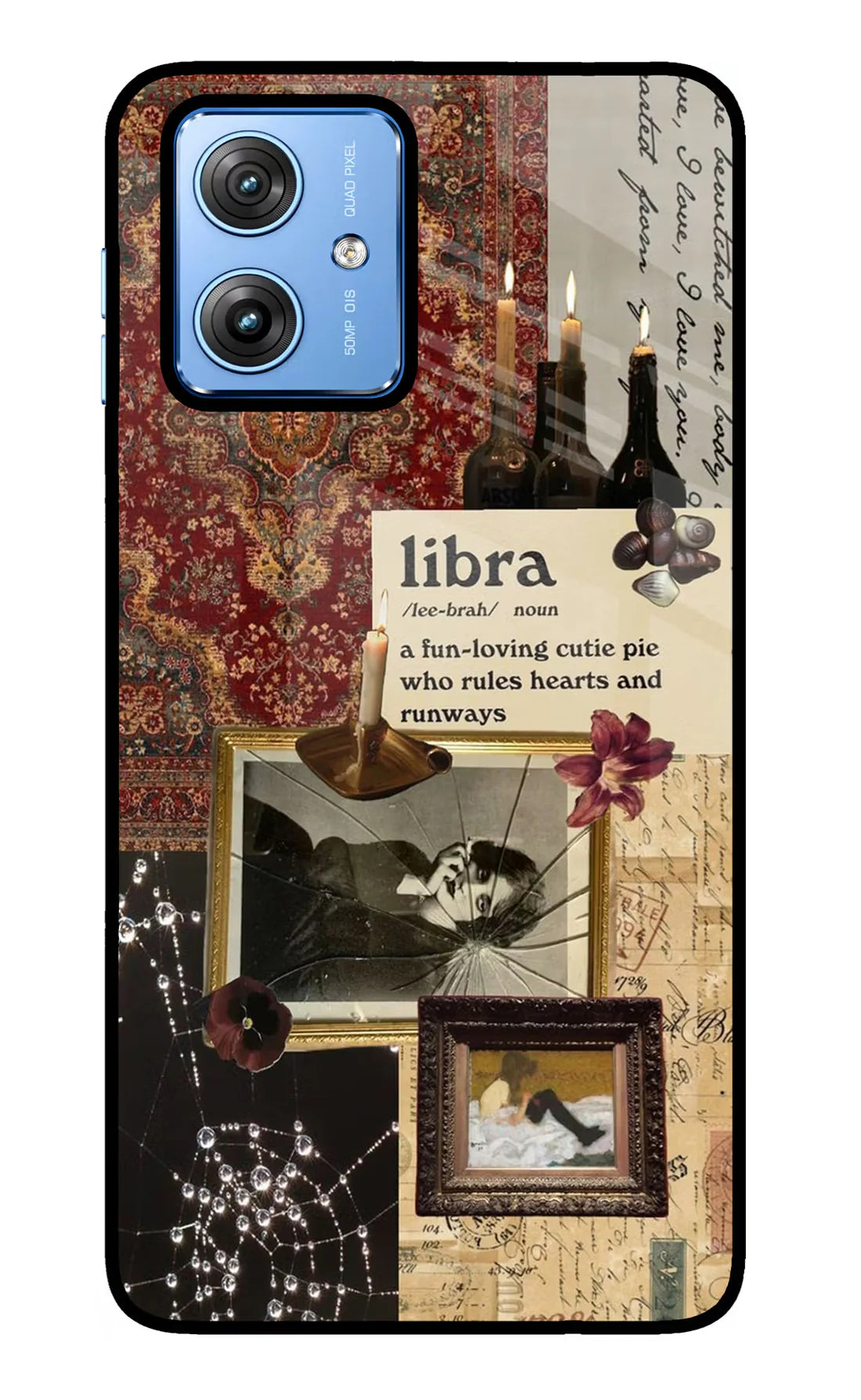 Libra Zodiac Moto G64 5G Back cover