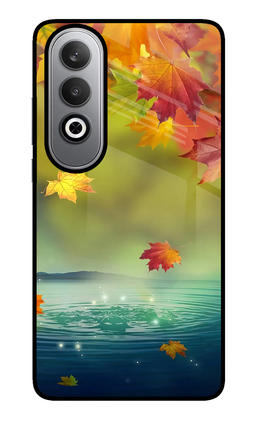 Flowers Oneplus Nord CE4 Back cover