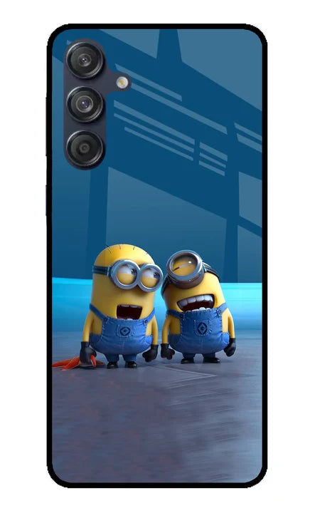 Minion Laughing Samsung M55 5G Back Cover